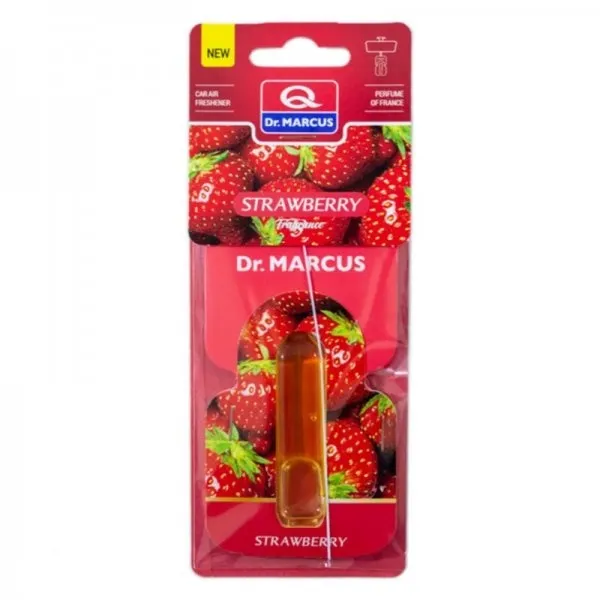 Ароматизатор Dr. Marcus Fragrance Strawberry (Полуниця) 5 мл флакон на дзеркало