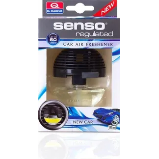 Ароматизатор Dr. Marcus Senso Regulated New Car (Нова Машина) 10 мл динамік з флаконом на дефлектор