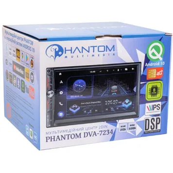 Автомагнітола Phantom DVA-7234 2