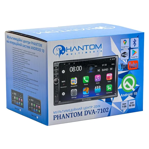 Автомагнитола PHANTOM DVA-7102 4