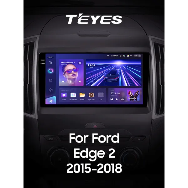 Штатна магнітола Teyes CC3 2k 4+32 Gb Ford Edge 2 2015-2018 (F1) 5