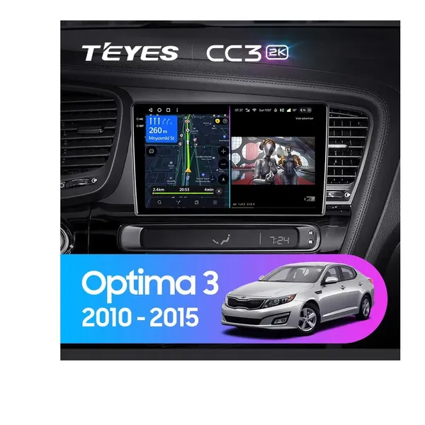 Штатна магнітола Teyes CC3 2k 4+32 Gb Kia Optima 3 TF 2010-2015 (A)