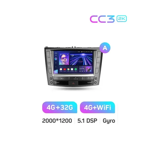 Штатна магнітола Teyes CC3 2k 4+32 Gb Lexus IS250 XE20 (Hm) 2005-2013 (A) 7