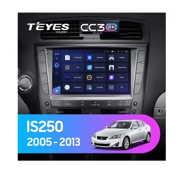 Штатна магнітола Teyes CC3 2k 4+32 Gb Lexus IS250 XE20 (Hm) 2005-2013 (A)