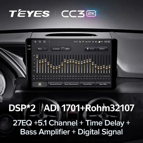 Штатна магнітола Teyes CC3 2k 4+32 Gb Mercedes-Benz GLK-Class X204 2012-2015 4