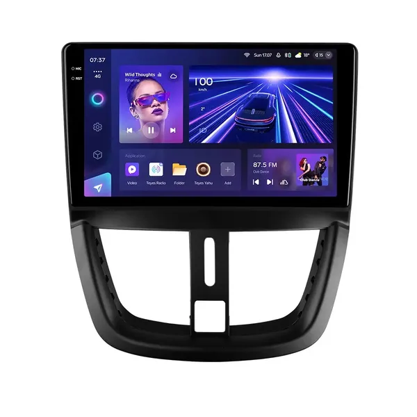 Штатна магнітола Teyes CC3 2k 4+32 Gb Peugeot 207 2006-2015 3