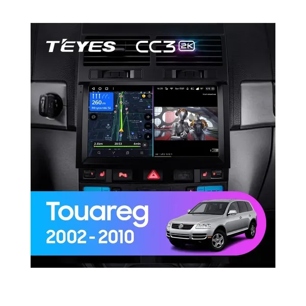 Штатна магнітола Teyes CC3 2k 4+32 Gb Volkswagen Touareg GP 2002-2010 (A)