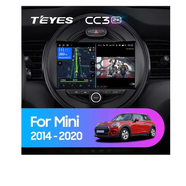 Штатная магнитола Teyes CC3 2k 4+64 Gb BMW Mini 2014-2020