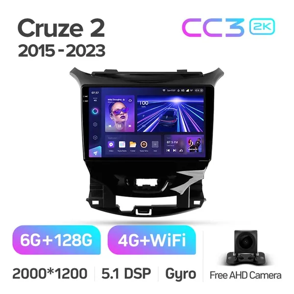 Штатна магнітола Teyes CC3 2k 6+128 Gb 360° Chevrolet Cruze 2 2015-2020 9