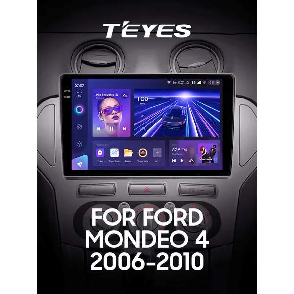 Штатная магнитола Teyes CC3 2k 6+128 Gb Ford Mondeo 4 2006-2010 4