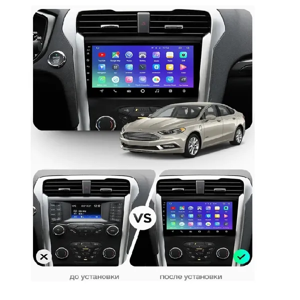 Штатна магнітола Teyes CC3 2k 6+128 Gb Ford Mondeo 5 (ZYJ) 2014-2019 4