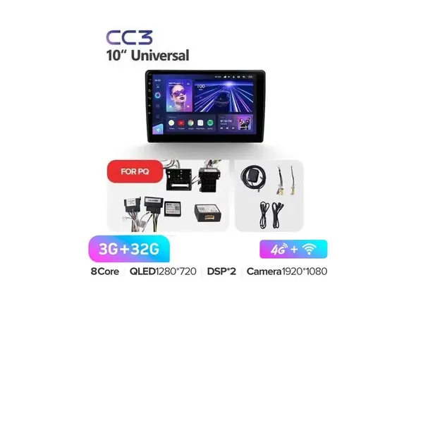 Штатна магнітола Teyes CC3 3+32 Gb Volkswagen Universal 4