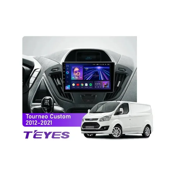 Штатна магнітола Teyes CC3 4+32 Gb Ford Tourneo Custom 1, Transit 2012-2021 (F1) 9"