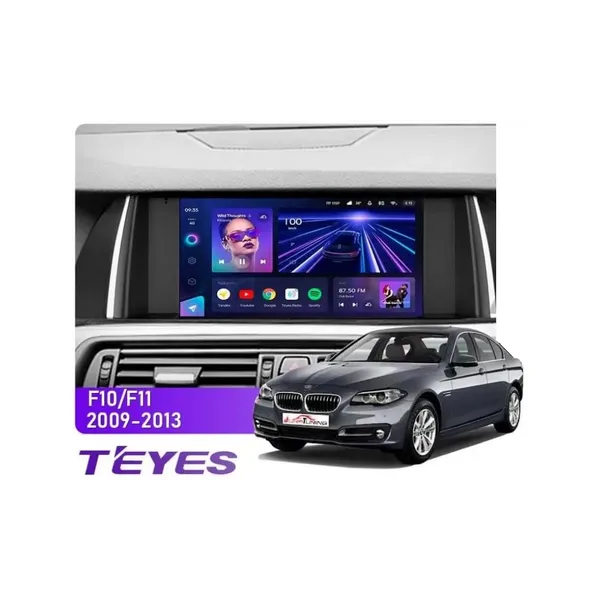 Штатная магнитола Teyes CC3 4+64 Gb BMW 5 Series F10 F11 CIC 2009-2013