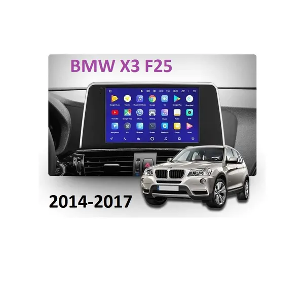 Штатна магнітола Teyes CC3 4+64 Gb BMW X3 F25 NBT (1 Din) 2014-2017