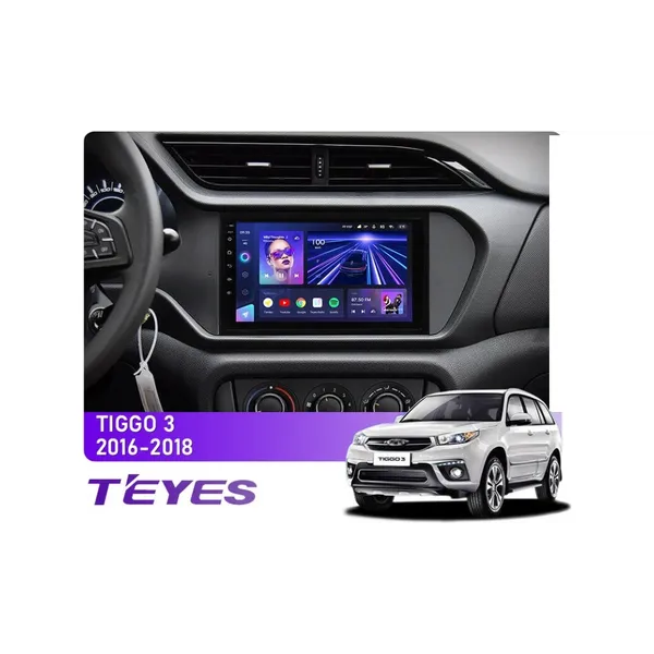Штатная магнитола Teyes CC3 4+64 Gb Chery Tiggo 3 2016-2018