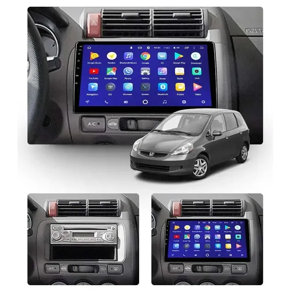 Штатна магнітола Teyes CC3 4+64 Gb Honda Jazz 1 GD, Fit 1 2001-2009 3