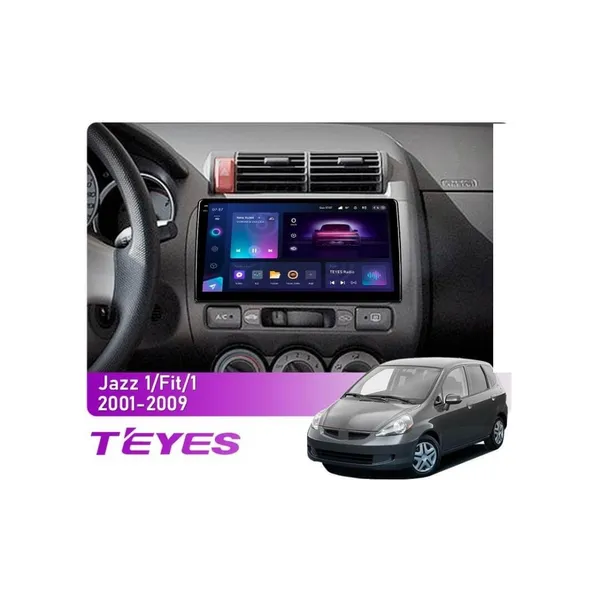 Штатна магнітола Teyes CC3 4+64 Gb Honda Jazz 1 GD, Fit 1 2001-2009
