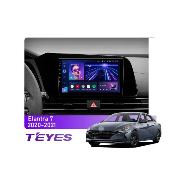 Штатная магнитола Teyes CC3 4+64 Gb Hyundai Elantra VII CN7 (ZYJ) 2020-2021