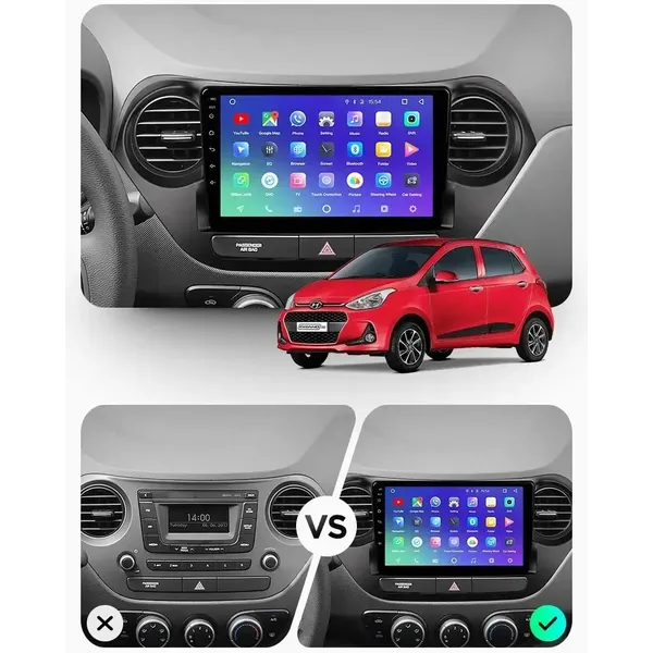 Штатная магнитола Teyes CC3 4+64 Gb Hyundai i10 2013-2016 3