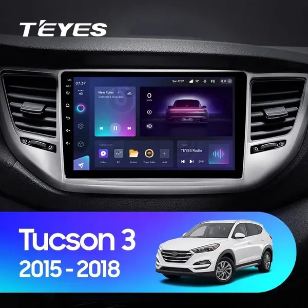 Штатна магнітола Teyes CC3 4+64 Gb Hyundai Tucson 3 2015-2018 (B)