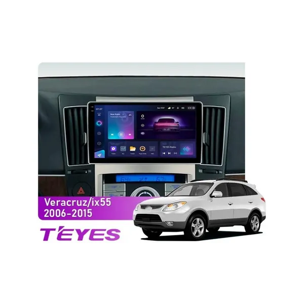 Штатная магнитола Teyes CC3 4+64 Gb Hyundai Veracruz ix55 (1 Din) 2006-2015