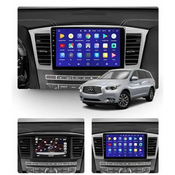 Штатна магнітола Teyes CC3 4+64 Gb Infiniti QX60 1 2013-2016 3