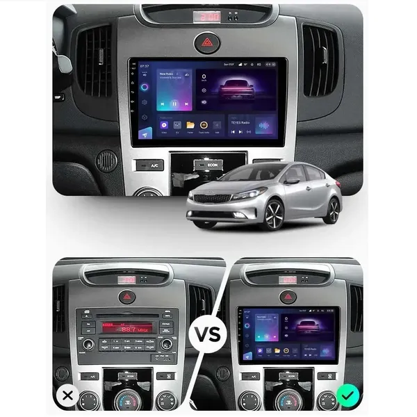 Штатная магнитола Teyes CC3 4+64 Gb Kia Cerato 2 TD 2008-2013 (A) 3