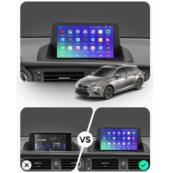 Штатная магнитола Teyes CC3 4+64 Gb Lexus CT CT200 CT200h 2010-2018 3