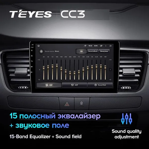 Штатная магнитола Teyes CC3 4+64 Gb Peugeot 508 (0 Din) 2011-2018 6