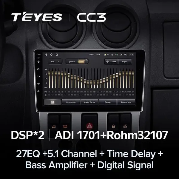 Штатная магнитола Teyes CC3 4+64 Gb Renault Logan 1 2004-2009 5