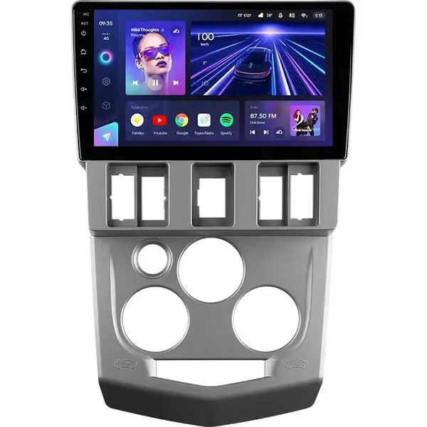 Штатная магнитола Teyes CC3 4+64 Gb Renault Logan 1 2004-2009