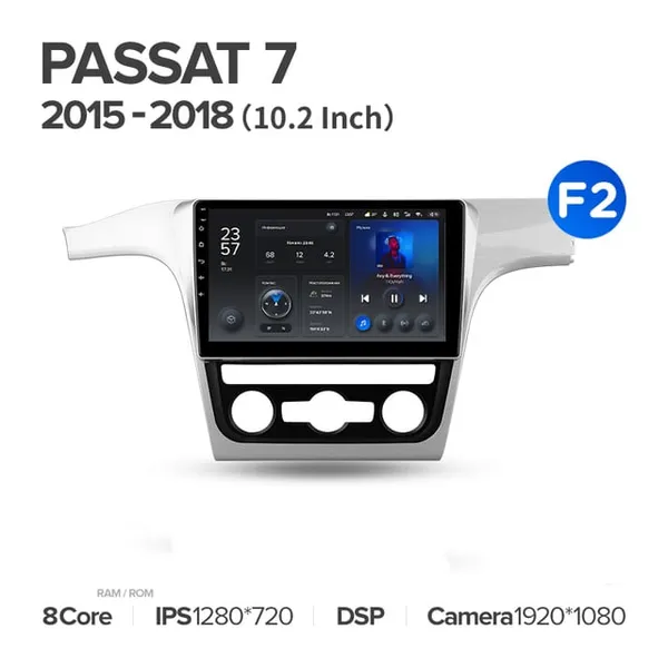 Штатна магнітола Teyes CC3 4+64 Gb Volkswagen Passat 7 B7 NMS 2015-2018 (F1) 3