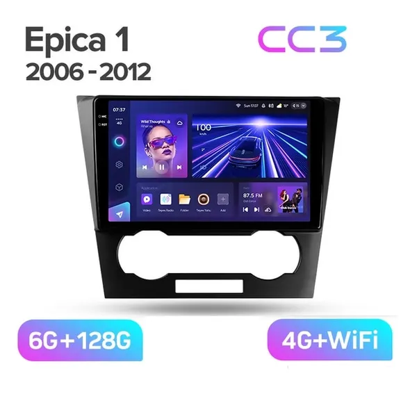 Штатна магнітола Teyes CC3 6+128 Gb Chevrolet Epica 1 2006-2012 2