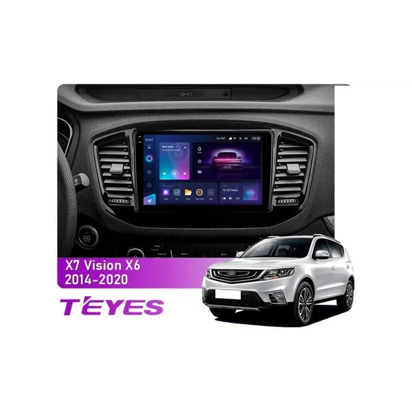 Штатная магнитола Teyes CC3 6+128 Gb Geely Emgrand X7 Vision X6 Haoqing SUV 2014-2020
