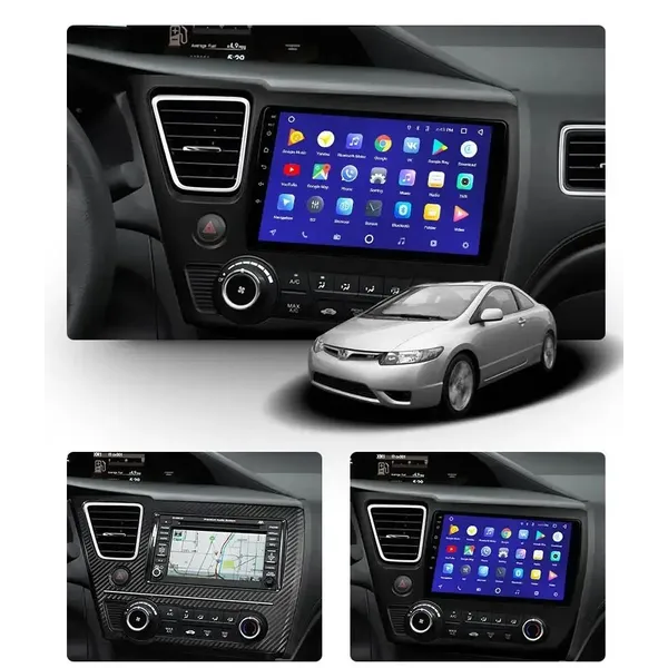 Штатная магнитола Teyes CC3 6+128 Gb Honda Civic 9 Middle East 2013-2016 3
