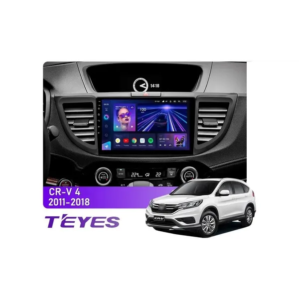 Штатна магнітола Teyes CC3 6+128 Gb Honda CR-V 4 RM RE (9 inch) 2011-2018 (B)