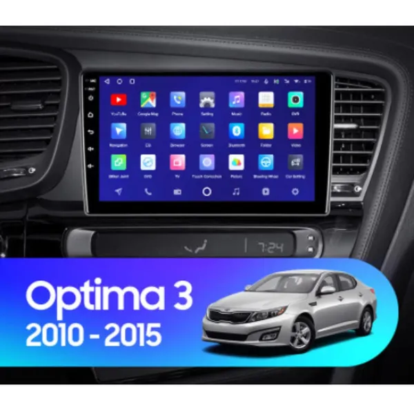 Штатная магнитола Teyes CC3 6+128 Gb Kia Optima 3 TF 2010-2015 (A)