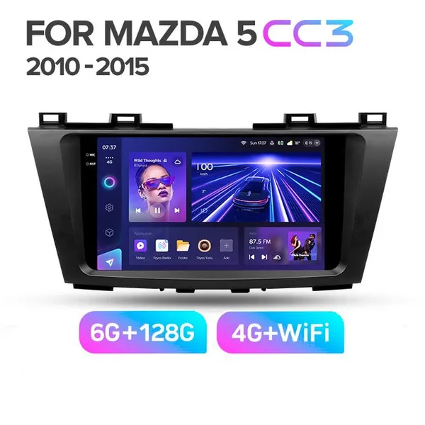 Штатная магнитола Teyes CC3 6+128 Gb Mazda 5 3 CW 2010-2015 2