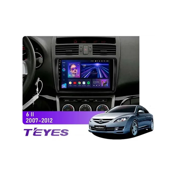 Штатная магнитола Teyes CC3 6+128 Gb Mazda 6 2 GH 2007-2012