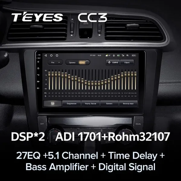Штатна магнітола Teyes CC3 6+128 Gb Renault Kadjar 2015-2017 (B) 4