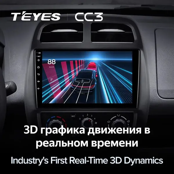 Штатная магнитола Teyes CC3 6+128 Gb Renault KWID 2015-2019 4