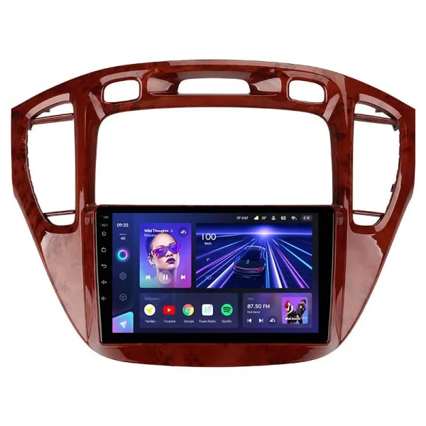 Штатна магнітола Teyes CC3 6+128 Gb Toyota Highlander 1 XU20 2001-2007 2