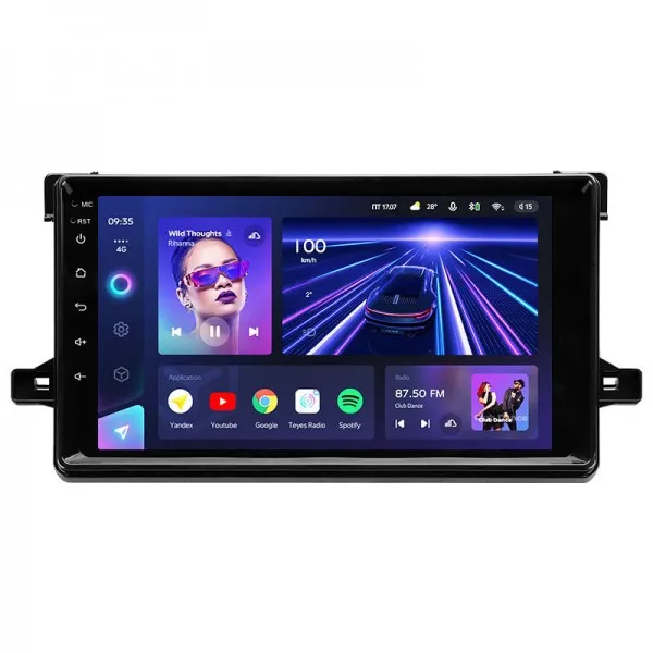 Штатна магнітола Teyes CC3 6+128 Gb Toyota Prius XW50 2015-2020 2