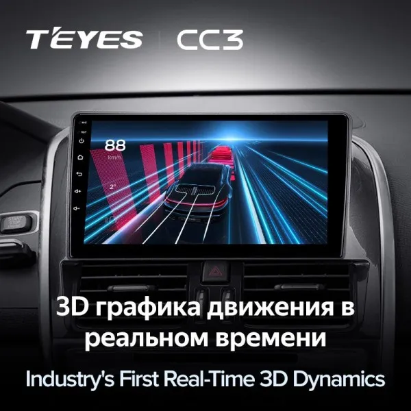 Штатная магнитола Teyes CC3 6+128 Gb Volvo XC60 2014+ 4