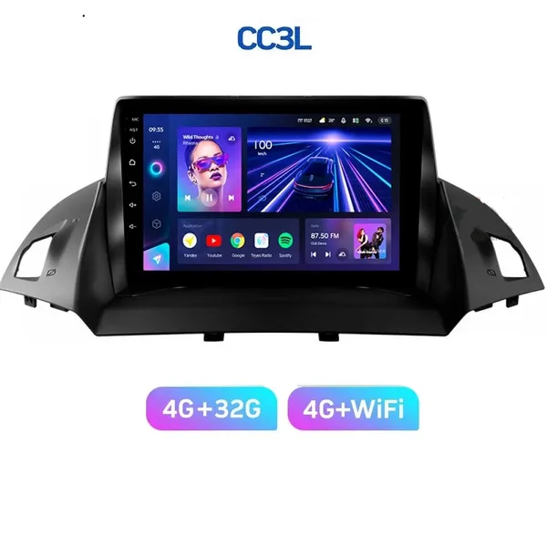 Штатна магнітола Teyes CC3L 4+32 Gb Ford Kuga 2/Escape 3 2012-2019 (A) 9" 6