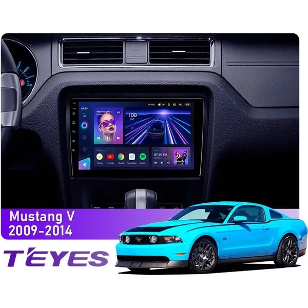 Штатная магнитола Teyes CC3L 4+32 Gb Ford Mustang V S-197 2009-2014 10"
