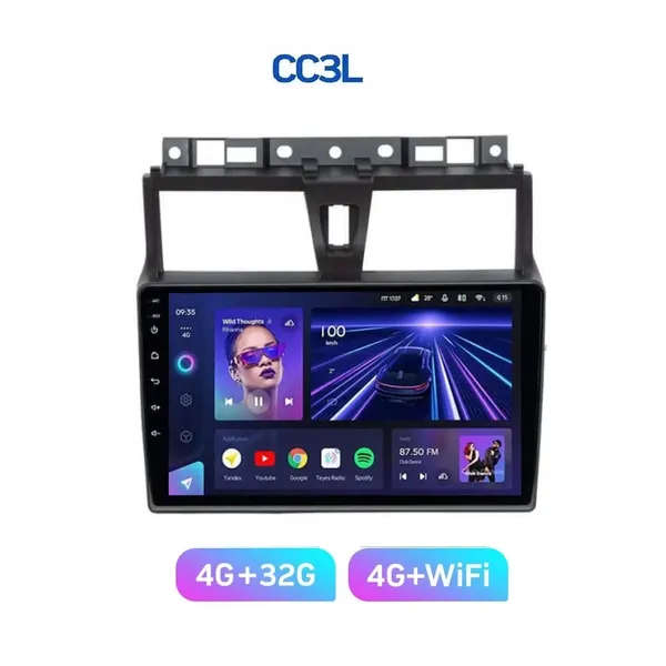 Штатна магнітола Teyes CC3L 4+32 Gb Geely Emgrand EC7 1 2016-2018 9" 6