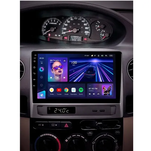 Штатна магнітола Teyes CC3L 4+32 Gb Geely MK 1 2006-2013 9" 6