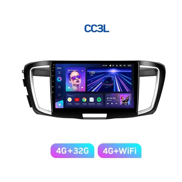 Штатна магнітола Teyes CC3L 4+32 Gb Honda Accord 9 CR 2012-2018 10" 6